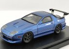 1:43 Scale Blue Hi-Story Resin Mazda Savanna RX-7 FC35 Model