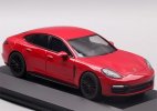 1:43 Scale Red Diecast Porsche Panamera GTS Model