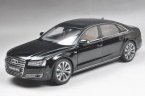 1:18 KyoSho Black / Deep Blue Diecast Audi A8L W12 Model