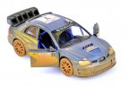 1:36 Scale Blue Kids Muddy Diecast Subaru IMPREZA Toy