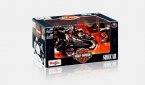 MaiSto 1:18 Black/ White Diecast Harley-Davidson Sidecar