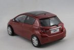 Red 1:43 Scale Kyosho Diecast Toyota YARIS Model