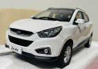 1:18 Black / White / Silver Diecast 2010 Hyundai IX35 SUV Model