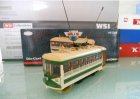 1:48 Scale White-green CORGI Old-fashioned Trolley Bus Model
