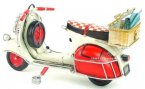 1:6 Large Scale Retro Tinplate 1959 Vespa Scooter Model