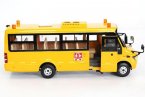 Yellow 1:32 Scale Die-Cast Golden Dragon Higer School Bus Model