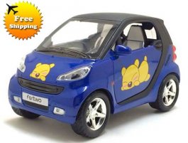 Kids 1:32 Scale Diecast Mercedes Benz Smart Fortwo Toy