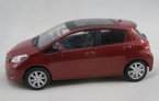 Red 1:43 Scale Kyosho Diecast Toyota YARIS Model