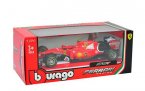 Red 1:24 Scale NO.7 Bburago Diecast Ferrari SF15-T Model