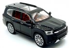 Black / White 1:24 Scale Diecast Toyota Land Cruiser GT SUV Toy