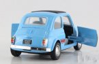 1:36 Red / Blue / Sky Blue / Black Kids Diecast FIAT 500 Toy