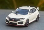 White 1:64 Scale TSM Diecast Honda Civic Type R Model