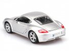 Maisto Silver / Black 1:18 Diecast Porsche Cayman S Model