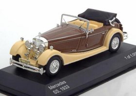1:43 Scale WhiteBox Diecast 1933 Mercedes Benz SS Car Model