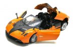 Blue / Orange 1:24 Scale Kids Diecast Pagani Huayra Roadster Toy