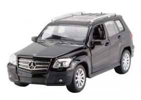 1:24 Scale Black / White Mercedes-Benz GLK350 Model