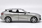 1:24 Scale Silver Bburago Diecast Maserati Levante Model