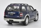 1:18 Welly Blue Diecast 2006 Ford Explorer Eddie Bauer Model