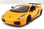 Yellow 1:24 Scale Bburago Lamborghini Gallardo Model