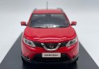 Red 1:43 Scale Premium-X Diecast 2014 Nissan Qashqai Model