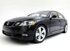 Silver / Black AUTOart 1:18 Scale Diecast Lexus GS430 Model