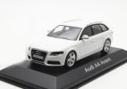 Minichamps White / Gray 1:43 Scale Diecast Audi A4 Avant Model