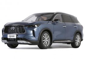 Champagne /White /Blue /Black Diecast 2022 Infiniti QX60 Model