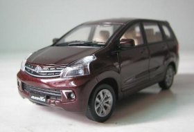 1:43 Scale 2011 Diecast Toyota Avanza Model