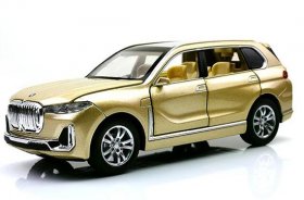 Red / Golden / Black Kids 1:32 Scale Diecast BMW X7 Toy