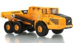 Kids Bright Yellow 1:87 Scale Die-Cast Dump Tip Truck Toy