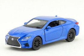 Kids Blue / White 1:36 Scale Welly Diecast Lexus RC F Toy