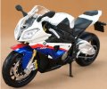 Maisto BMW S1000RR Motor 1:12 Scale Blue-White / Yellow