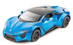 Kids Black /Blue /White /Red Diecast Lykan Hypersport Car Toy