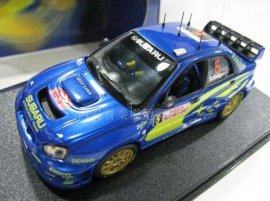 1:43 Blue NO.5 IXO Diecast Subaru Impreza WRC 2005 Car Model