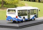 Blue-White 1:64 Scale Diecast Volvo B7RLE City Bus Model