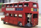 Small Scale Red 1905 Year Double Decker London Bus Model