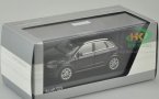 Black 1:43 Scale Diecast Audi Q3 SUV Model