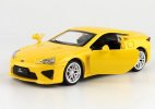 Red / Yellow 1:43 Scale Kids Diecast Lexus LFA Toy