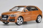 Brown / Silver / Orange 1:18 Scale Diecast Audi Q3 Model