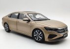 1:18 Scale Blue / Golden Diecast 2022 VW Passat Car Model
