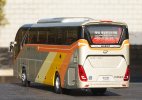 Champagne 1:42 Scale Higer Tourist KLQ61278 Coach Bus Model