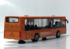 Orange 1:87 Scale Sentosa Diecast City Bus Model