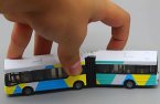 Articulated Design SIKU 1617 Mann Park Bus Toy Model