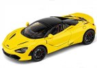 Black / White / Orange / Yellow 1:24 Diecast McLaren 720S Model