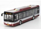 1:64 Scale Red NO.649 Diecast Foton BJ6123 City Bus Model