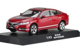 Red 1:43 Scale Diecast Honda SPIRIOR Model