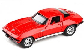 1:32 Scale Diecast Chevrolet Corvette C2 Car Toy