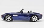 1:24 Scale Blue Maisto Diecast BMW Z8 Model