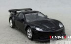 Black / Yellow Kids 1:64 Scale Diecast Chevrolet Corvette Toy