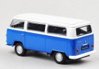 1:36 Scale Welly White-Orange / White-Blue 1972 VW T2 Bus Toy
